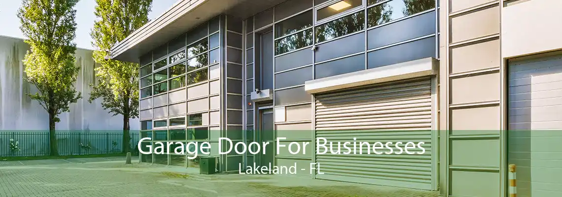 Garage Door For Businesses Lakeland - FL