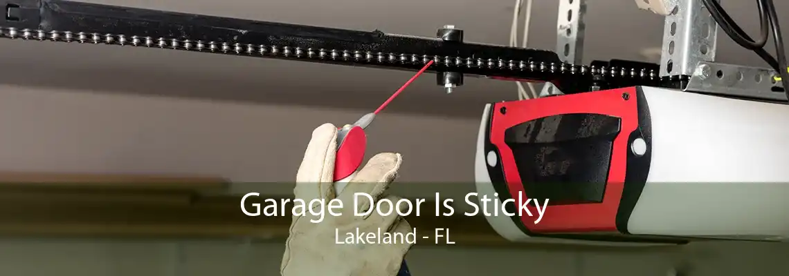 Garage Door Is Sticky Lakeland - FL