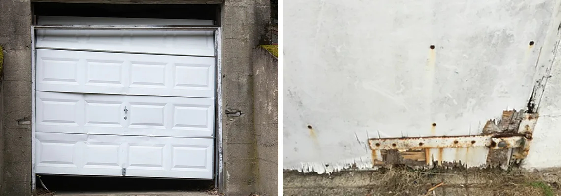 Rotten Commercial Garage Door Repair in Lakeland, FL