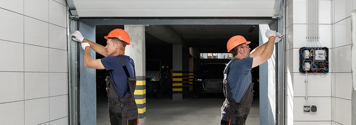 Wooden Garage Door Frame Repair in Lakeland, Florida